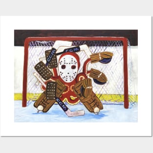 Octopus Hockey Goalie Posters and Art